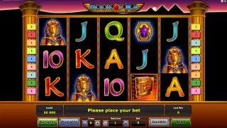 Book of Ra Slot von Novomatic — Screenshot