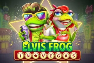 Elvis Frog in Vegas Slot von BGaming