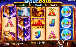 Wolf Gold Slot von Pragmatic Play